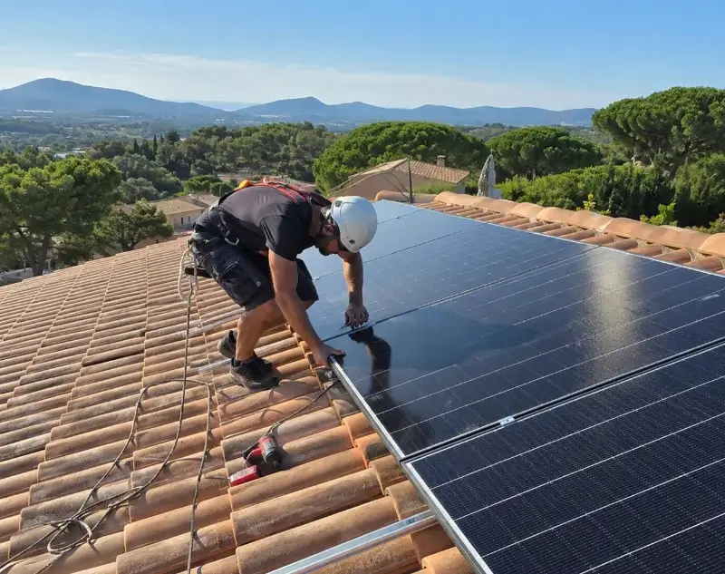 Installateur panneaux solaires Les Rairies — pose photovoltaïque sur toiture