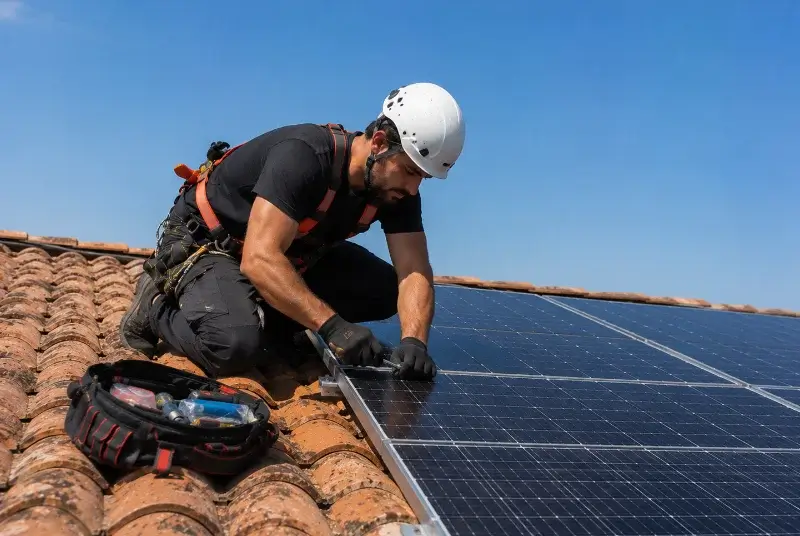 Maintenance et monitoring de panneaux solaires aux Rairies